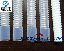 XY-0504耐高溫耐強（qiáng）酸套（tào）聚四氟乙烯（xī）PTFE FEP鐵（tiě）氟龍波紋（wén）軟管
