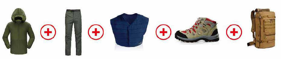 戶外(wài)防熱組合