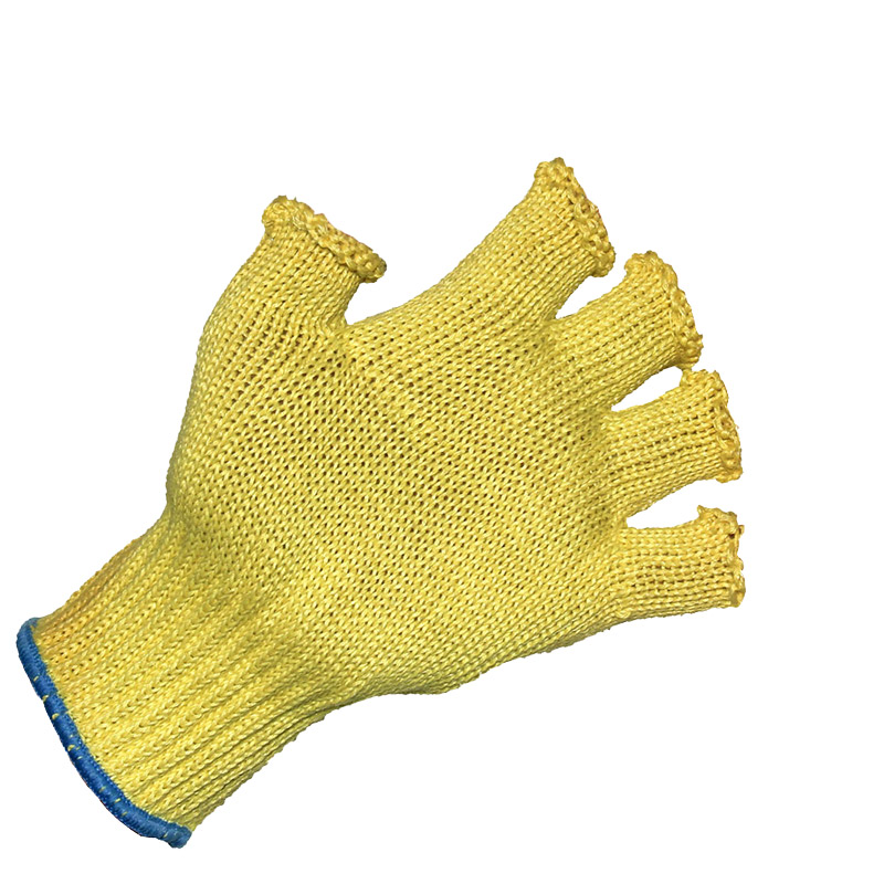 芳(fāng)綸防割半指手套