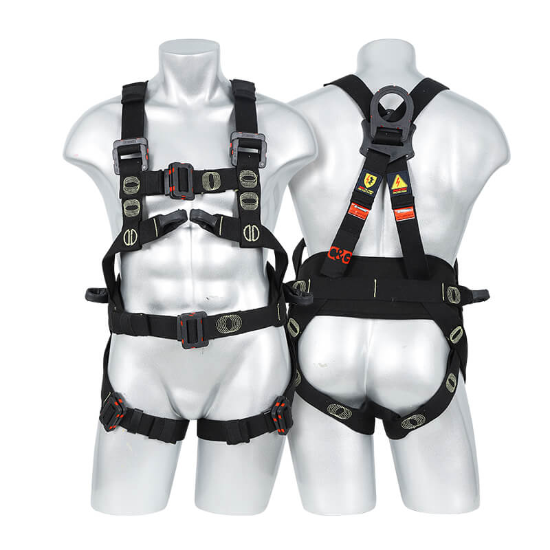 FA40601-ArcD4掛點6調節點全身式安全帶(腰部(bù)織帶環眼)-絕緣防電弧