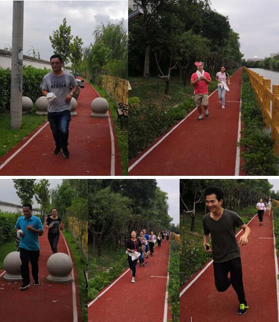 看這一個個可愛的同事們，跑的多輕盈！