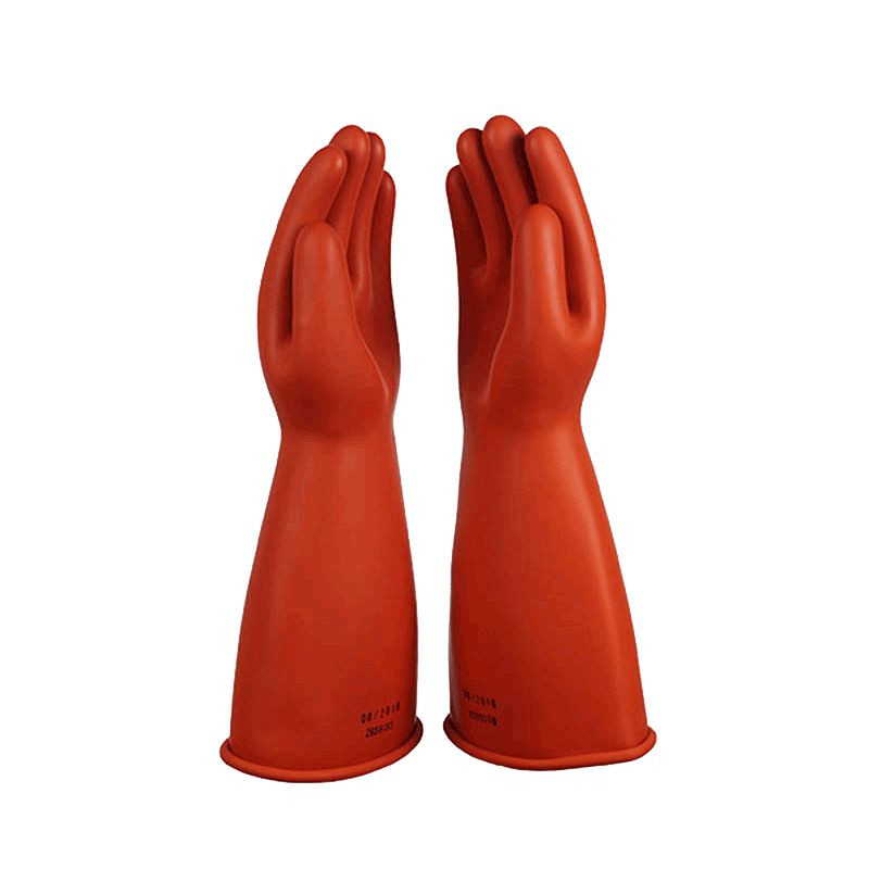 1級（jí）絕緣手套橘色直筒款